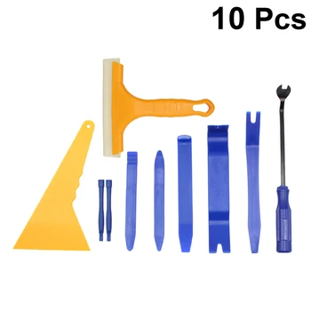 

10Pcs Car Trim Tool Durable Portable Practical Car Repair Tool Kit Car Trim Tool Audio Disassembly Tool for Car Vehicle Audio A3