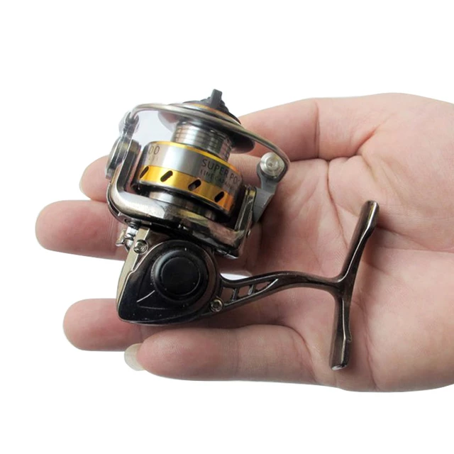 Spinning Mini Fishing Reel Metal Coil Left/Right MN100 Boat Rock