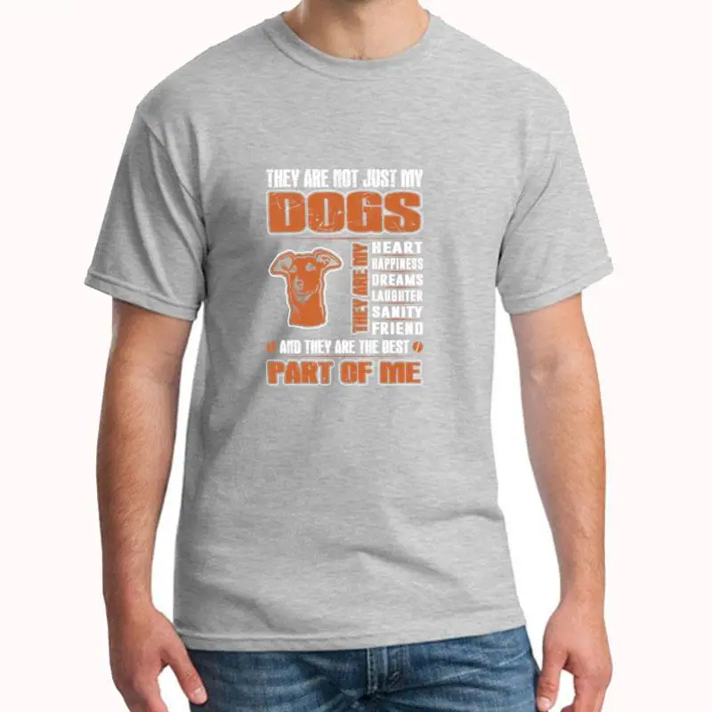 

Design My Whippet Dog They Are The Best Part Of Me t-shirt s-8xl humorous Sailor Collar hilarious men t-shirts