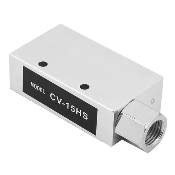 

CV-15HS Pneumatic Air Exhaust Vacuum Generator Ejector Vacuum Generator Valve Precision Threads Aluminum Alloy Silver
