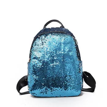 

Women Sequins Backpack Teenage Girls Fashion Schoolbag Casual Travel Bling Rucksack Mochila Feminina Holographic Backpack