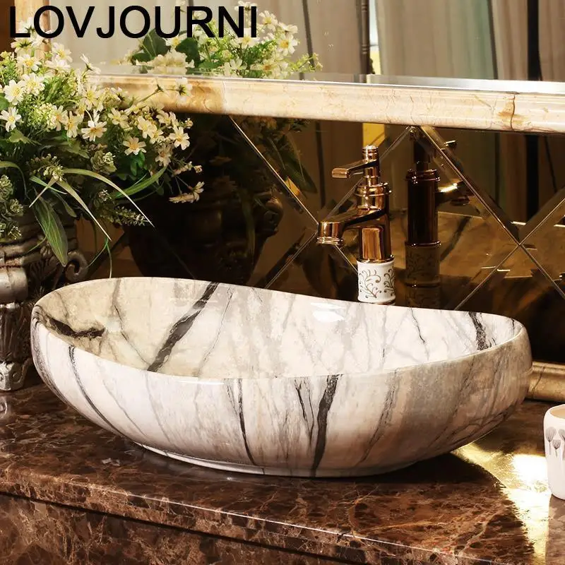 Умывальник для ванной комнаты Nablatowa Bacia Lavagem Bowl Banyo Lavabo Salle De Bain Pia Cuba Banheiro|Раковины
