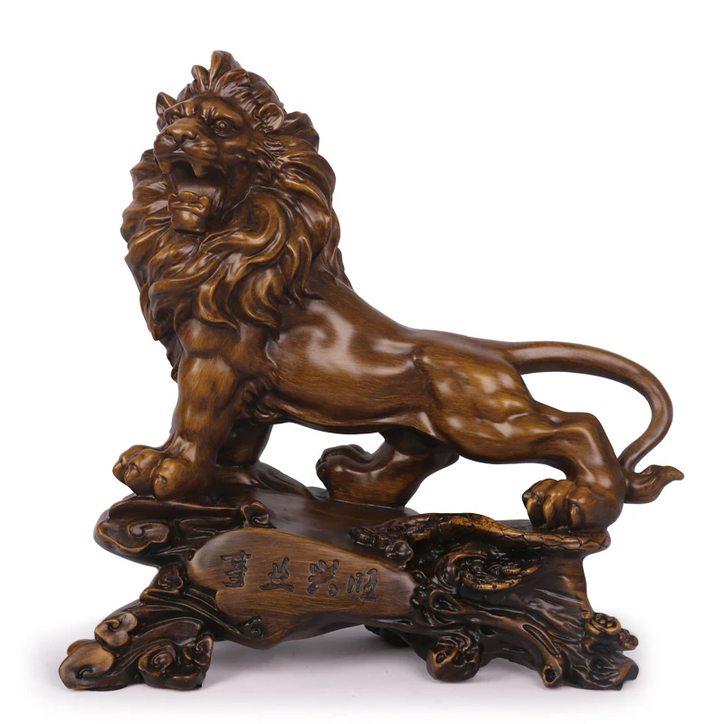 

NEW FASHION CREATIVE LION ORNAMENTS HOME ACCESSORIES WINE CABINET LIVING ROOM DECORATIONS RETRO SIMPLE FURNISHINGS CRAFTS GIFTS