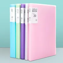

1PC NEW 20/30/40/60 pages A4 Document Storage Filing Products Insert Test Paper Booklet Folder Document Storage Information Book
