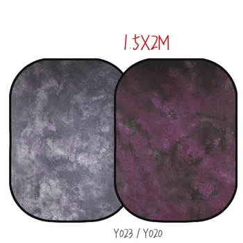 

Wrinkle-Resistant Collapsible Twist Double Sided flannel Backdrop for Photography Background for Photo Studio