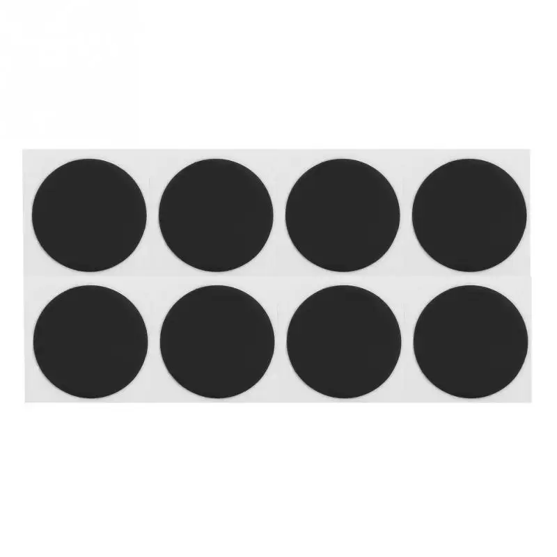

6pcs 25mm Glueless Bicycle Tire Patches Tire Self-Adhesive Patch Sandpaper Bike Tyre Fast Repair Tools Bike Rubber Patch