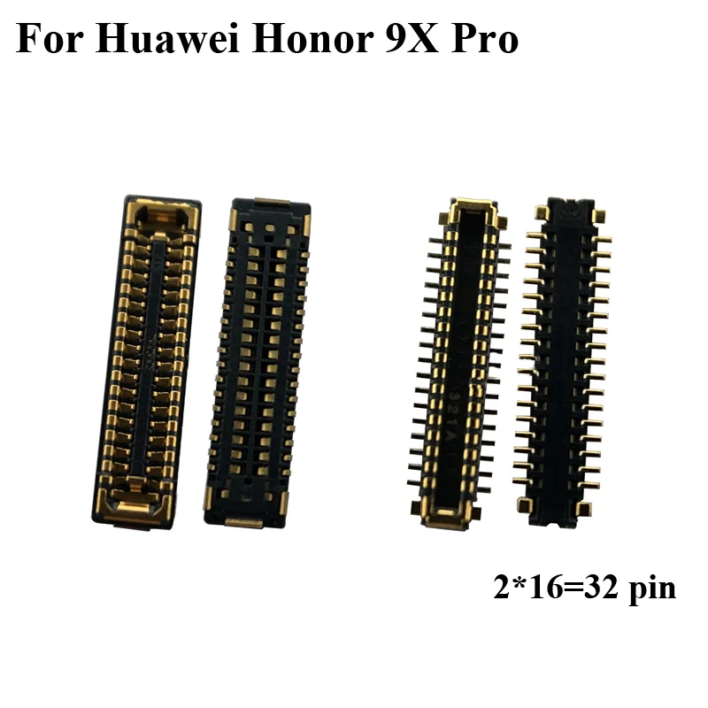 2 шт. для Huawei Honor 9X Pro 9 X pro ЖК-дисплей экран FPC коннектор Honor9X детали 9xpro логика на