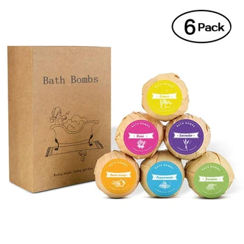

1Set Bathroom Bath Ball Bomb Aromatherapy Type Body Cleaner Handmade Bath Salt Exfoliation Anti-fatigue Skin Care