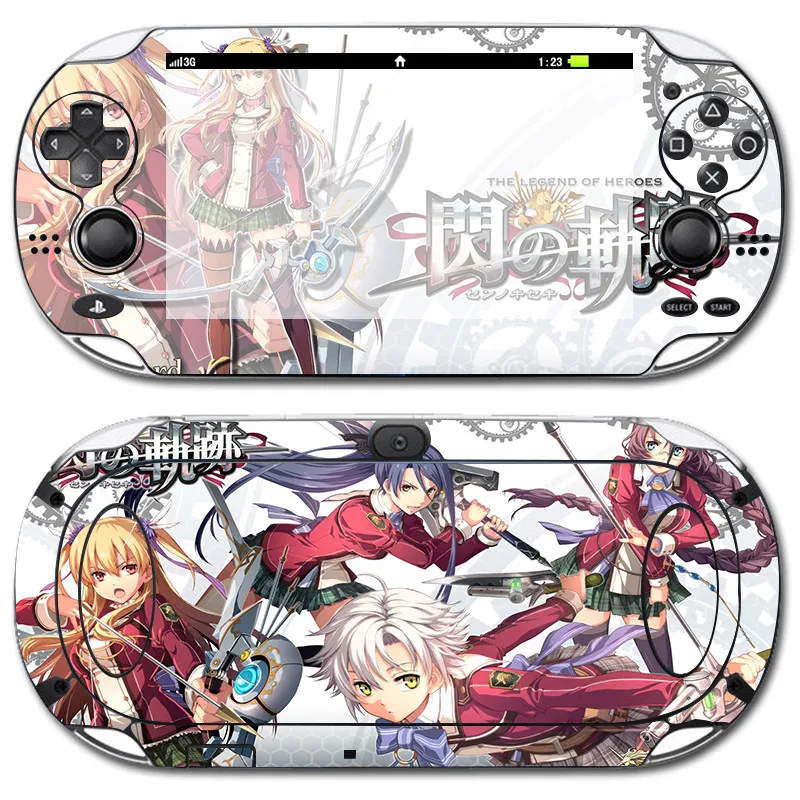 Наклейка из холодной стали для PS Vita PSV 1000 наклейка видеоигр Виниловая PlayStation