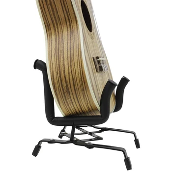 

Ukelele Bracket Violin Stand Foldable Metal Extended Portable Sponge Pad Violin Holder Musical Instrument Storage Rack