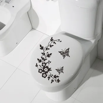 

Carved Hot Butterfly Pansy Toilet Sticker