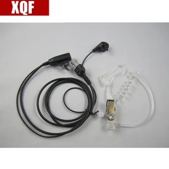 

XQF 10PCS 2 PIN Earpiece Covert Acoustic Tube for ICOM F3 F4 F31 Two Way Radio