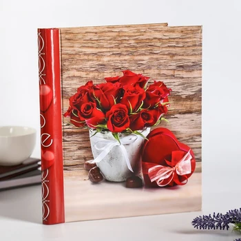 

Magnetic photo album, 10 sheets "Red roses" 23X28cm 4862534