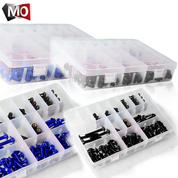 

For Yamaha MT01 MT03 MT07 MT09/SR FZ09 Grand AXIS 50/100 GTS1000A MBK X-Over Motorcycle Windshield Body Fairing Bolts Screws Kit