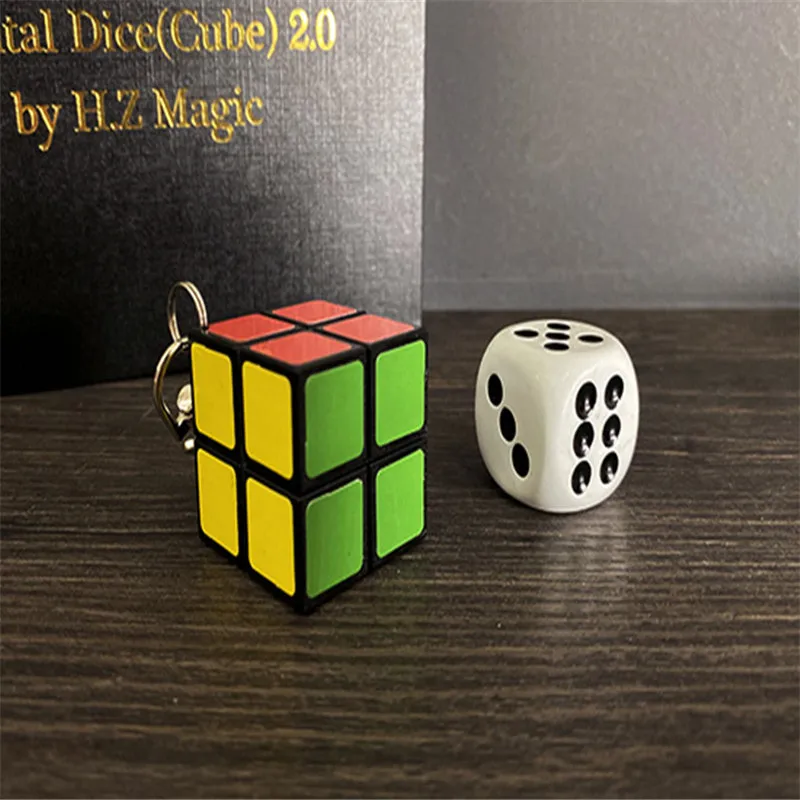 

Mental Dice (Cube) 2.0 by H.Z Magic Wireless Charging Magic Tricks Close Up Soul Prediction Magia Mentalism Gimmick Props