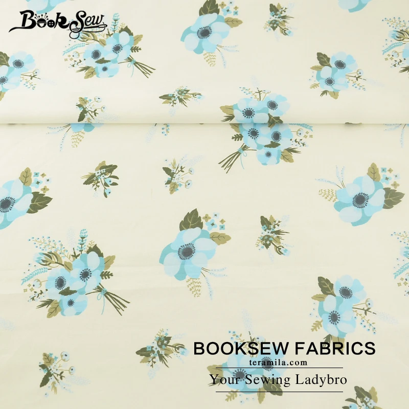 Booksew, 40x50 см, хлопок, ткань Telas Tissu, мультфильм, животные, цветы, серия, Анкара, ткань, подушка, одеяла, сделай сам, пэчворк, для детей - Цвет: 40x50cm