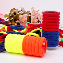 От производителя 2 юаней магазин взрослый цветная эластичная резинка бесшовные вязание эластичная лента для волос ободок для волос повязка на голову набор