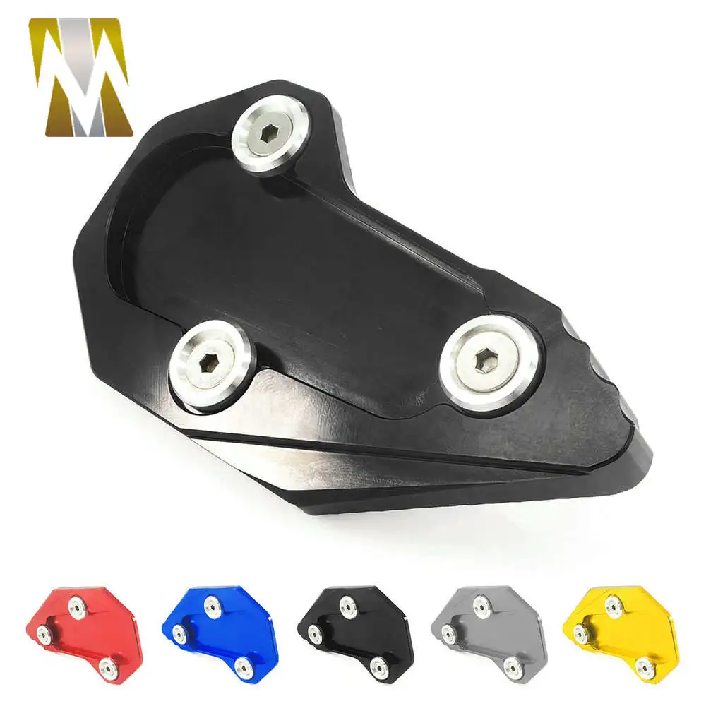 

Motorbike Foot Side Stand Extension Pad for R 1200 RS R 1200 R 2018 2017 2016 2015 Enlarger Plate Kickstand for R1200 RS R1200 R
