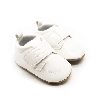 

Baby Boy Classic Pu leather Casual White Baby Shoes Toddler Newborn Baby Girls Autumn Sport First Walkers Sneakers Shoes
