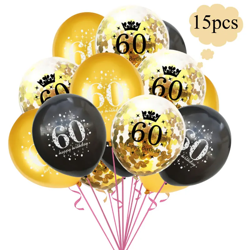 Черная тема вечерние одноразовая посуда украшение шар baby shower 21/30/40/50/60/70/80 лет вечерние баннер