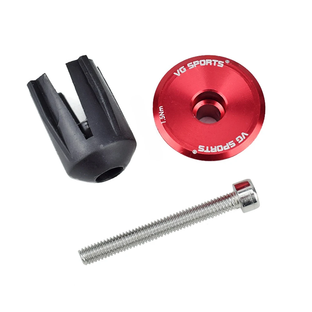 1 Pair Bicycle Grip Handlebar End Cap Aluminium Alloy Lock MTB Mountain Handle Bar Grips End Plugs for Bike Handlebar Accessory