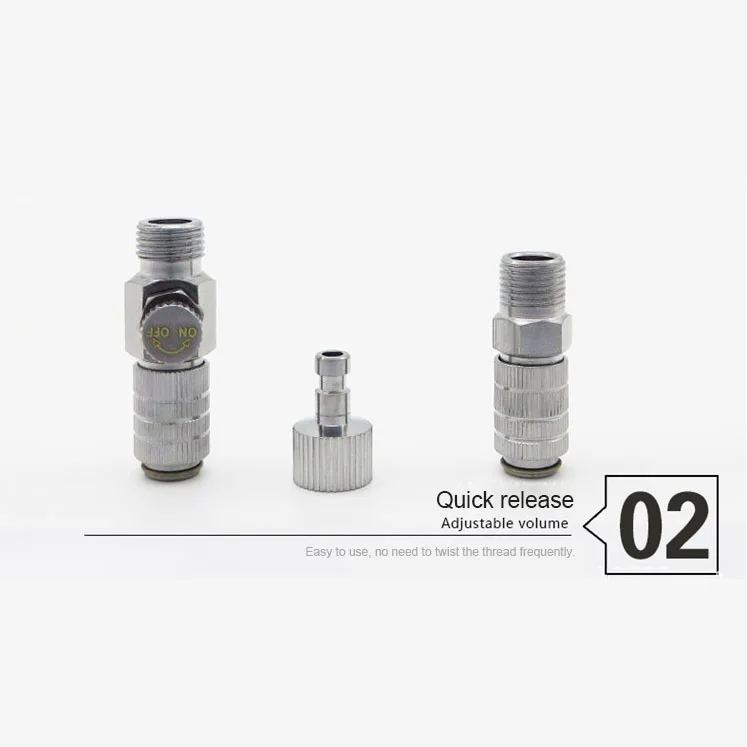 2x соединитель для быстрого соединения с регулятором воздушного потока 1/8 до 1/8 BSP фитинги для быстрое соединение отсоединяющиеся воздушные брусы