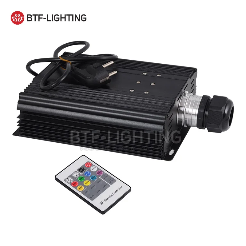 

120W RGB LED Fiber Optic Sky Stars Engine Driver with 20kry RF remote controller for all kinds fiber optics
