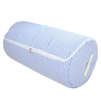 

Round Striped Clothes Storage Bag Cylinder Clothing Organizer Waterproof Thick Storage Bag Shoes Organization Household Packing