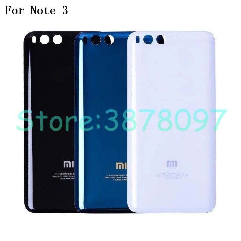 Оригинальный чехол для аккумулятора XiaoMi Mi Note 3 Note3 Сменный Чехол задней панели