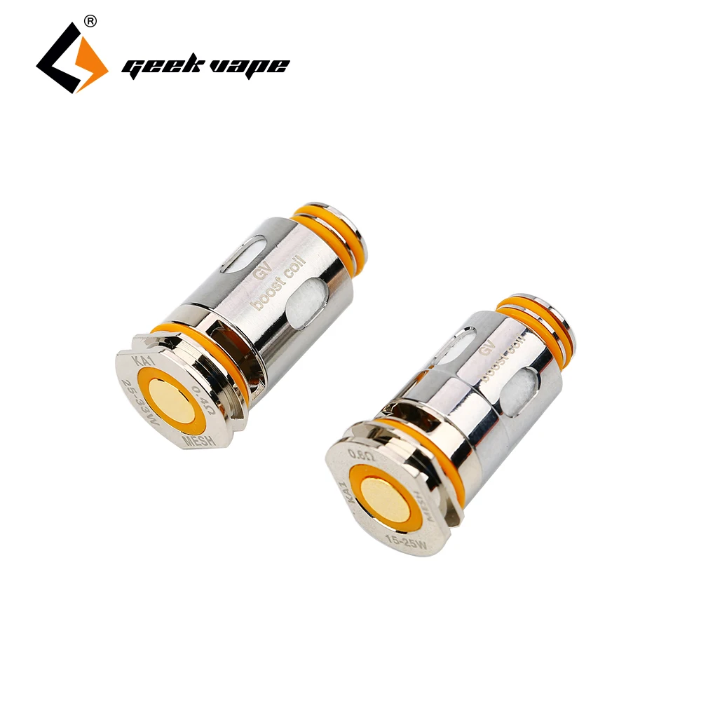 Najtaniej 5 sztuk paczka oryginalny geekvape aegis Boost cewki zastępcze 0.4ohm 0.6ohm głowice dla geekvape aegis Boost pod zestaw e cig spirala grzejna