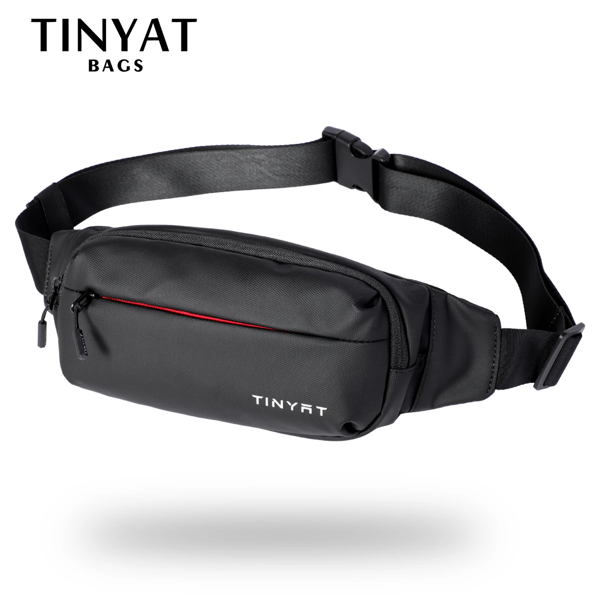 Поясная Сумка TINYAT для мужчин повседневная функциональная сумочка на пояс денег и