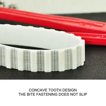 

Hot 9" Adjustable Oil Filter Belt Non-slip Rubber Strap Wrench Car Repair Tool