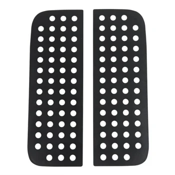 

Car Window Glass Decals Rear Strip Sticker Trim Aluminum 2PCS Accessory