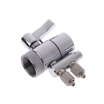 

Water Filter Faucet Dual Diverter Valve M22 To 1/4" Chrome Plated Brass