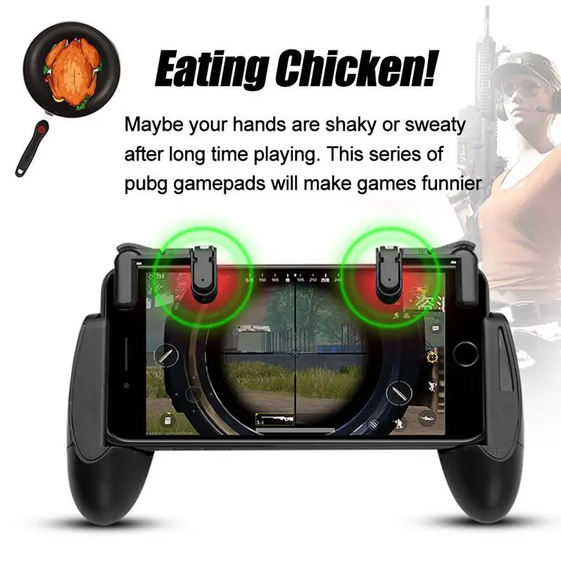 Новейший мобильный игровой контроллер ножи Out/PUBG/правила выживания Игровой триггер