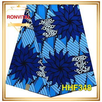 

LADY DRESS DIY FABRIC WAX RONVITAL SALE AFRICA WAX HIGH QUALITY 100% COTTON PRINT MATERIAL DIY FABRICS 6YARDS/LOT FREE SHIPPING