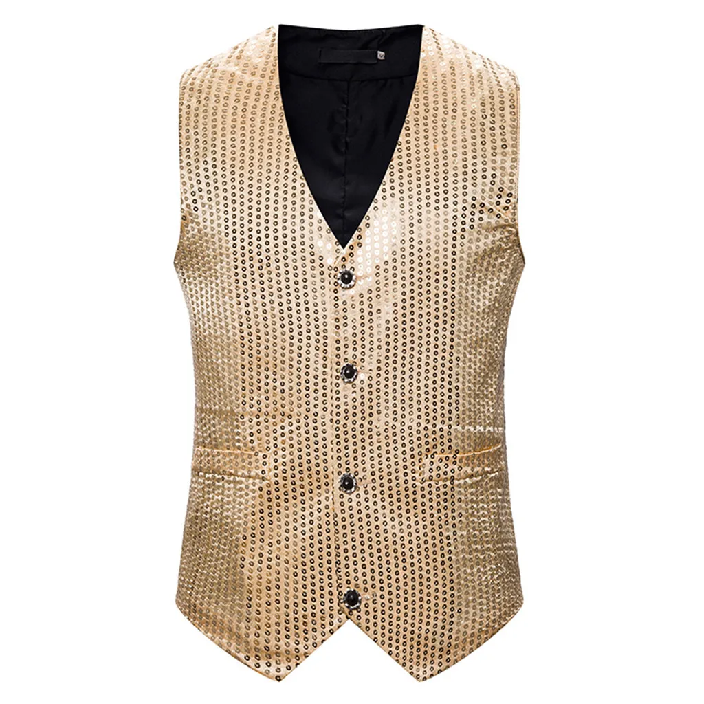 Цвет: желтый Fashion Men's New Fashion Denim New Autumn Vest Men Casual Casual Jacket In Shoulder Blouse Men Fashion Vests#NOCL3 - Цвет: Цвет: желтый