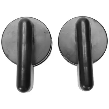 

New 2pcs Public Toilet Door Locking Rotating Red Green Indicator Knob Lock