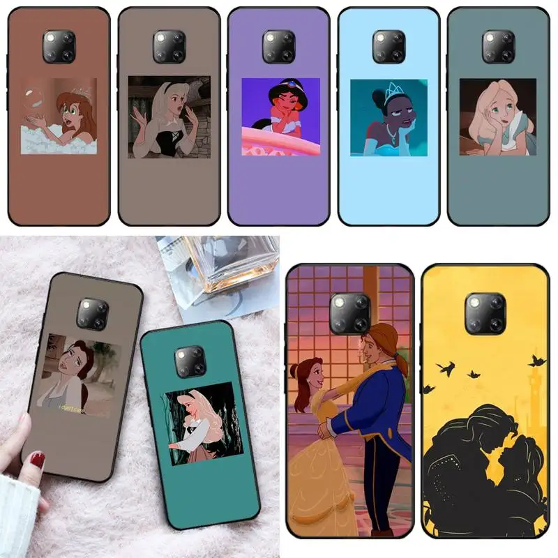 ByLoving neo beauty princess Bling Cute Phone Case For Huawei Mate 9 10 10Lite 20 20X 10Pro 20Pro 20Lite Enjoy 9Plus 10Plus | Мобильные