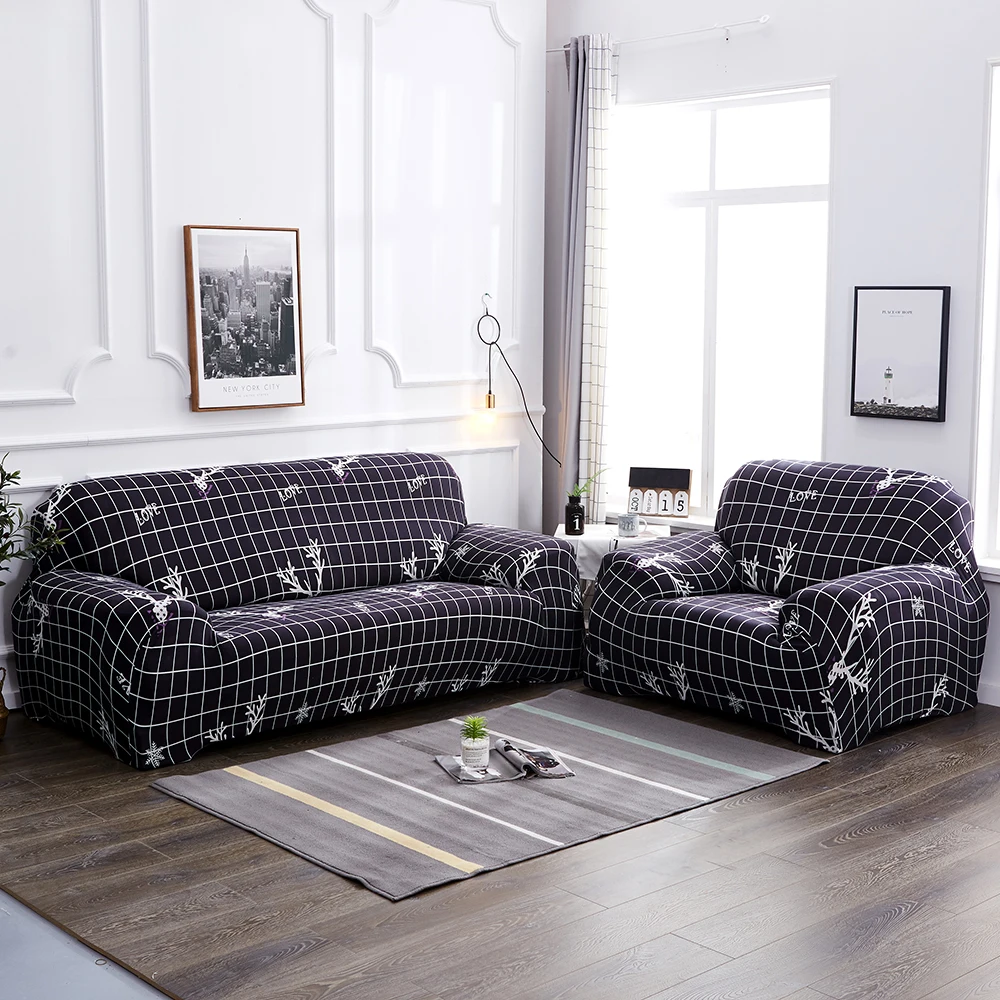 Эластичный стрейч диван крышка M L XL XXL XXXL XXXXL форма кресло крышка стрейч чехлов 1/2/3/4-seater Гостиная секционные угловой диван обложки