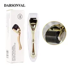 DARSONVAL-Rodillo derma DRS 540, microagujas mezoroller de titanio, máquina con microagujas para cuidado de la piel y tratamiento corporal