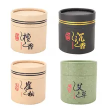 Натуральные благовония горелка 48 тарелок/коробка натуральная катушка с ароматом ладана сандаловое дерево Домашний крытый 4 часа сандаловое дерево тибетские благовония катушка