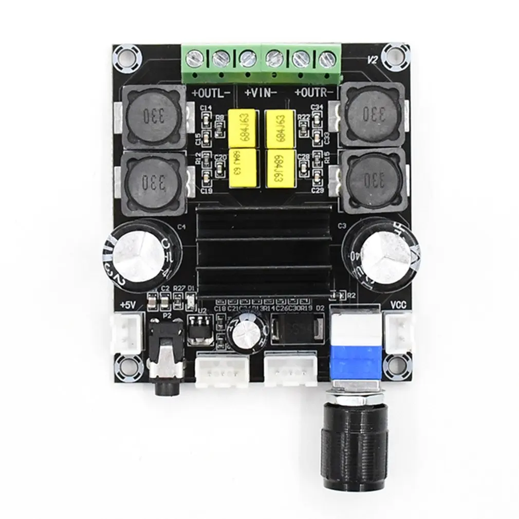 Dc 12V 50W + TPA3116D2 Высокая мощность Digitale аудио Eindversterker доска Blauw аппаратная