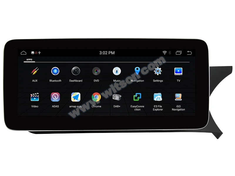 10,2" Android 9,0 OS автомобильный мультимедийный навигатор gps для Mercedes-Benz C-Class W204/S204 2010-2013(NTG 4,0)(правый руль