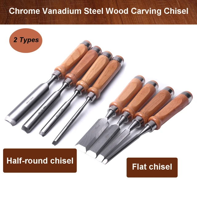 4 Piece Wood Chisel Set Sturdy Cr-v Steel Chisel Beech Handle Woodworking  Tools,professional Chisels For Carpenter - Chisel - AliExpress