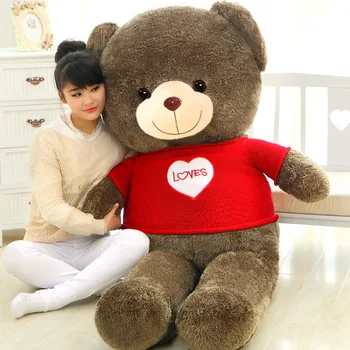 

Cartoon Cute Clothes Teddy Bear Plush Toys Cotton Stuffed Animals Plush Hug Bear Dolls Rag Doll for Girls Birthdays Gifts
