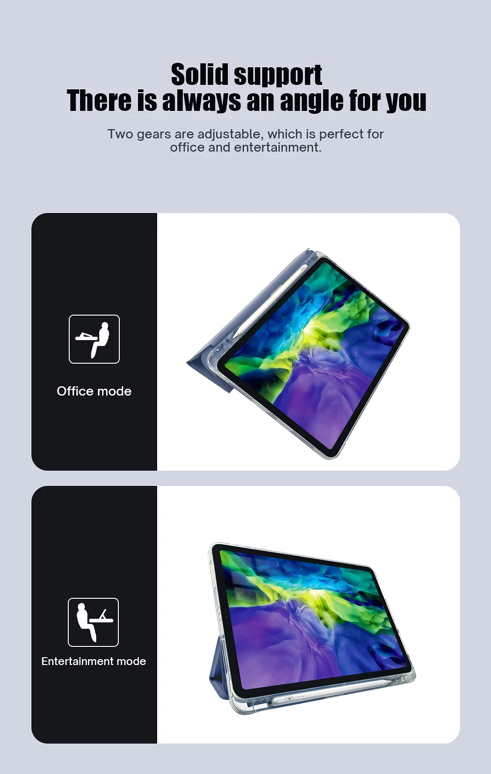 Estojo p tablets e e-books