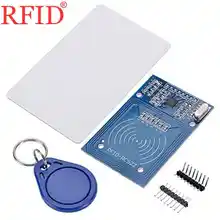 MFRC-522 RC522 RFID NFC считыватель RF IC карты Индуктивный сенсор модуль для Arduino S50 NFC карты брелок управление доступом 5 компл