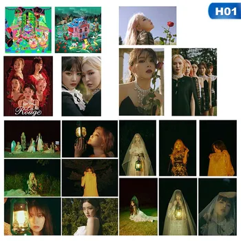 

15/19Pcs KPOP Red Velvet Repackage Album The ReVe Festival Finale Album HD Photo Card PVC Cards Self Made LOMO Card Photocard