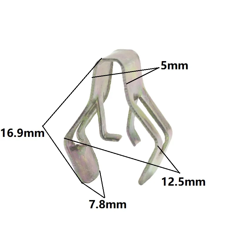 Remaches Para Tablero De Consola 270 Uds Clips De Ajuste Para Panel De Coche Hebilla Anggrek Otros